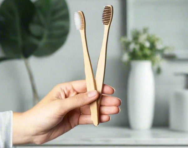 Natural Soft Bristles Bamboo Toothbrush JUTURNA STUDIOS