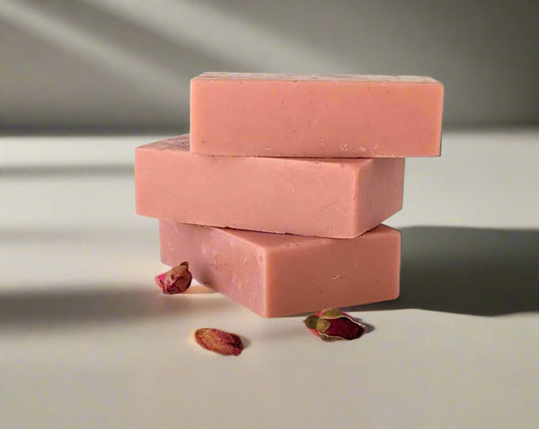 Rose Clay Soap Bar JUTURNA STUDIOS