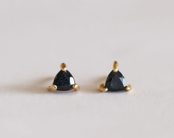 Jaxkelly Tourmaline Earrings Black JAXKELLY
