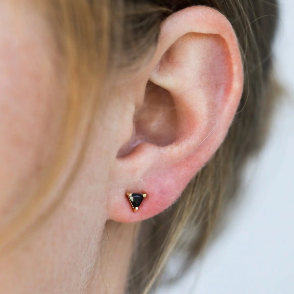 Jaxkelly Tourmaline Earrings Black JAXKELLY