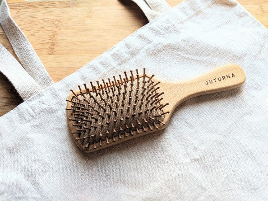 Large Bamboo Hair Brush J U T U R N A