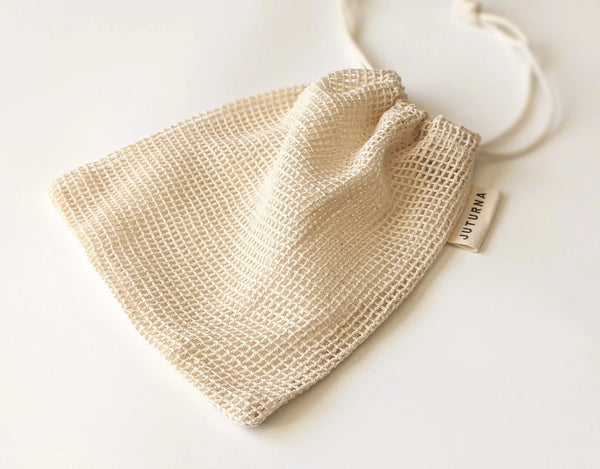 Organic Cotton Mesh Bag J U T U R N A