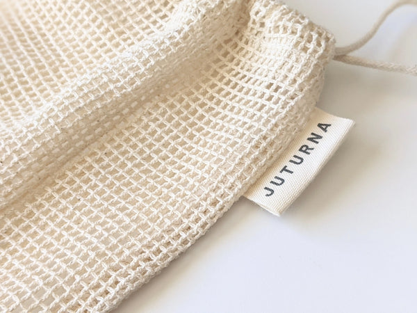 Organic Cotton Mesh Bag J U T U R N A
