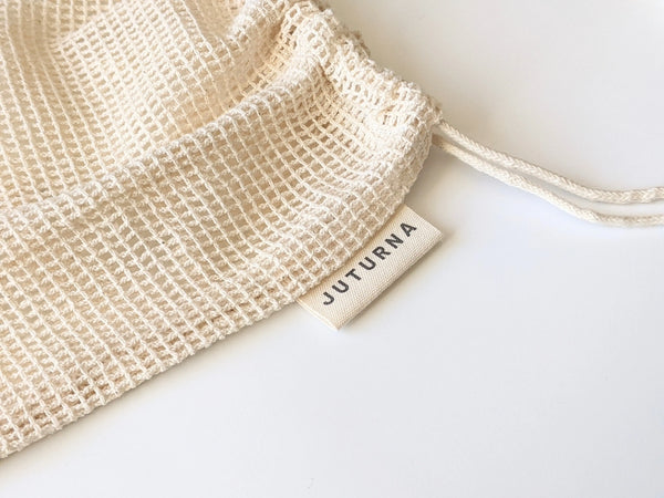 Organic Hemp Cotton Rounds Bag Set - 4x4" J U T U R N A