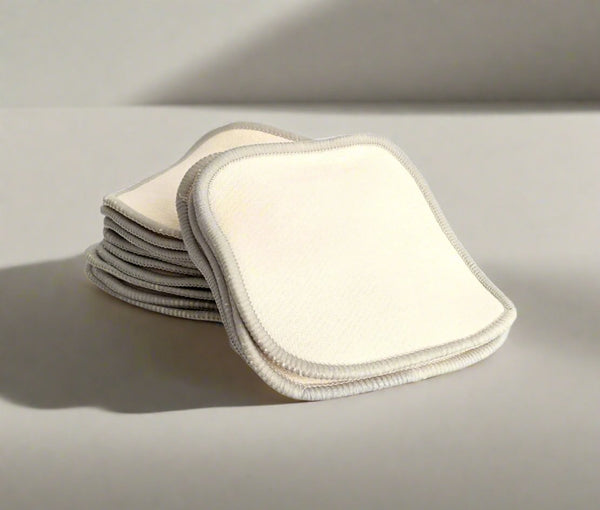 Organic Hemp Cotton Rounds Bag Set - 4x4" J U T U R N A