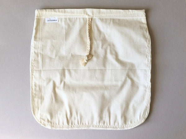 Organic Nut Milk Filter Bag 12x12" J U T U R N A
