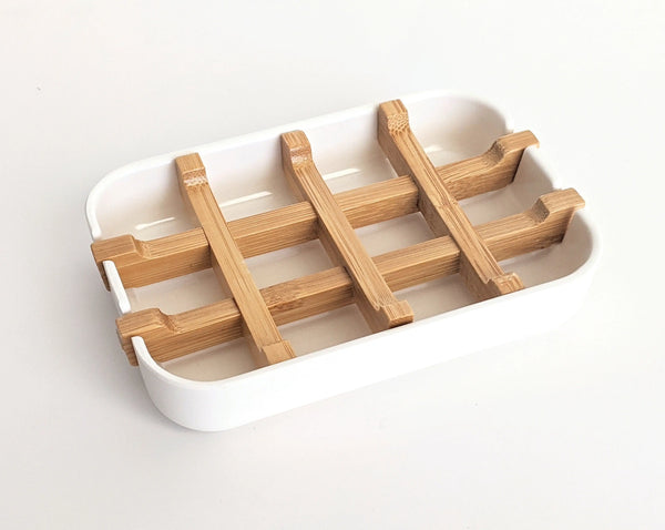 Plastic Free Bamboo Starch Soap Dish Juturna