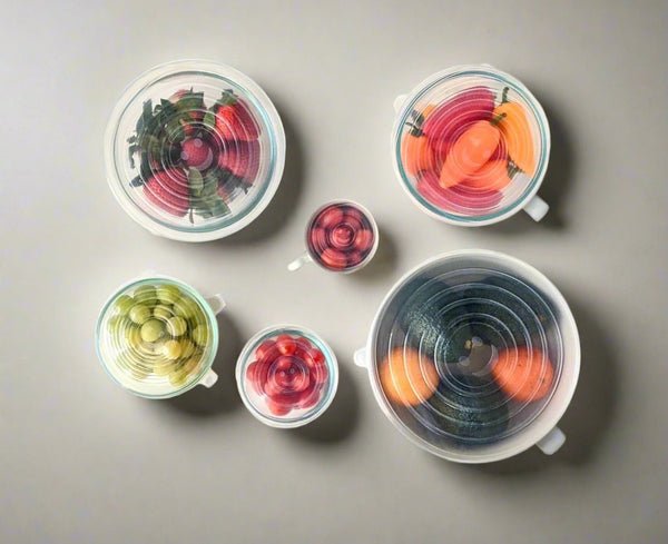 Reusable Silicone Lids Food Storage J U T U R N A
