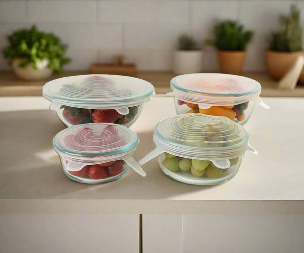 Reusable Silicone Lids Food Storage J U T U R N A