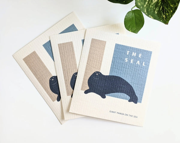 Seals Natural Swedish Dishcloth J U T U R N A