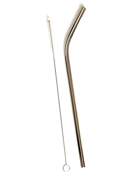 Stainless Steel Straws Bag Set - Smoothie J U T U R N A