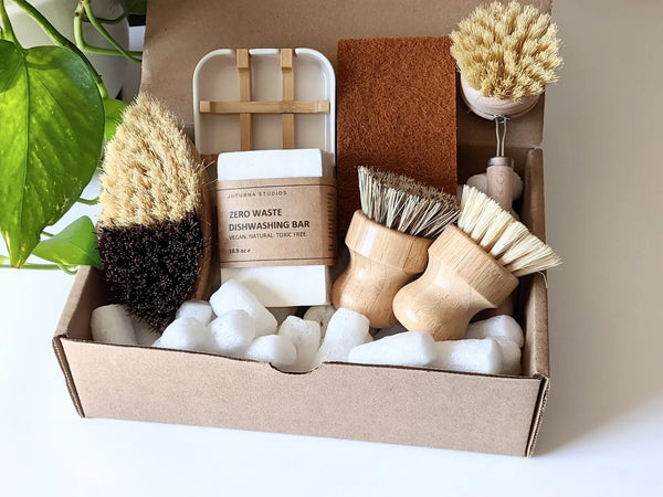 Zero Waste Dish Washing Soap Set