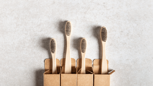 Natural Soft Bristles Bamboo Toothbrush JUTURNA STUDIOS