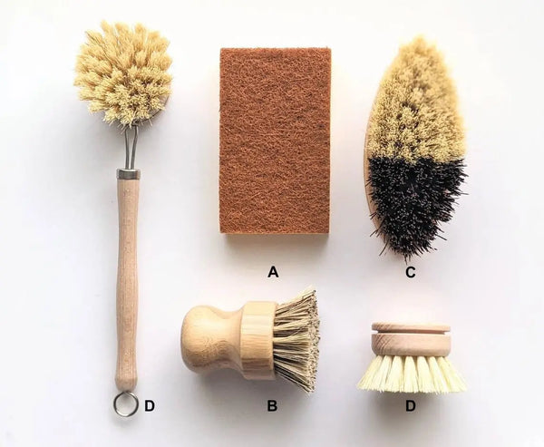 Kitchen Cleaning Brush Sponge Set J U T U R N A