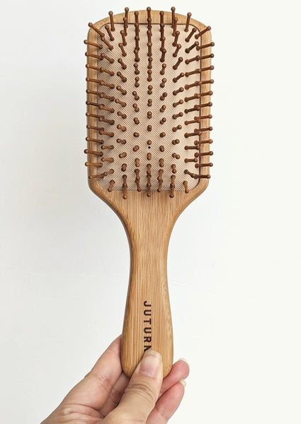 Large Bamboo Hair Brush J U T U R N A