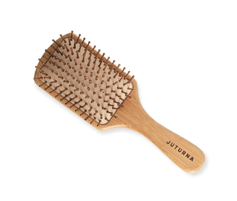Large Bamboo Paddle Hair Brush J U T U R N A