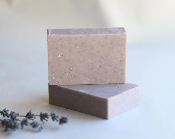 Organic Lavender Geranium Clay Soap