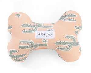 Pink Desert Bone Squeaky Dog Toy THE FOGGY DOG